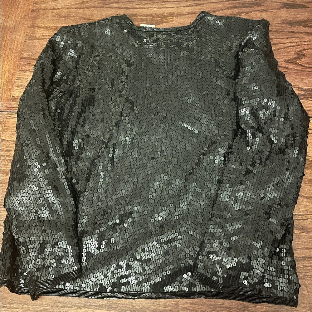 Stenay Elegant Black Silk Top
